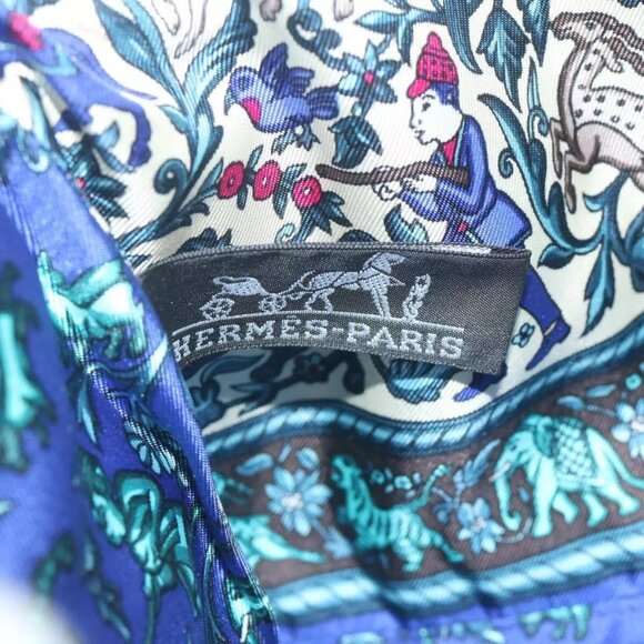 HERMES Pouch Wool Brown Auth - Picture 8 of 15